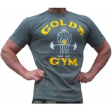 G100 Golds Gym Bodybuilding T Shirt old joe icon