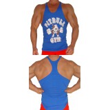 P301 Pitbull Gym Barbells String Tank Top