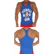 P301 Pitbull Gym Barbells String Tank Top