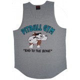 P323 Man Tank Top with Pitbull Clothing B2B logo