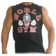 W190 World Gym Sleeveless Muscle Shirt