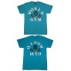 W100 World Gym Shirt Retro Gorilla logo