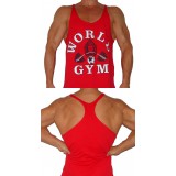 W300 World Gym Stringer Tank Top