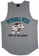Athletic cut men's tank top with 