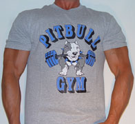 Pitbull Barbells Picture Logo T Shirt - P101