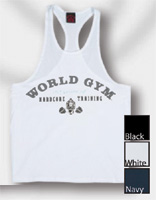 WGTT-08 World Gym Workout Tank Top - 30 Years HC - WGTT-08