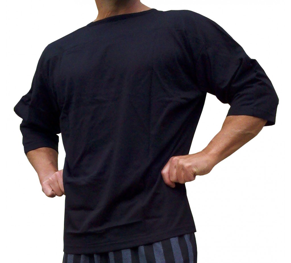 C444 Çılgın Muscle Top 3/4 Sleeve Giyim