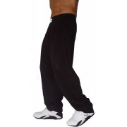 C500 Workout Pants by Crazy Wear - Solid Black