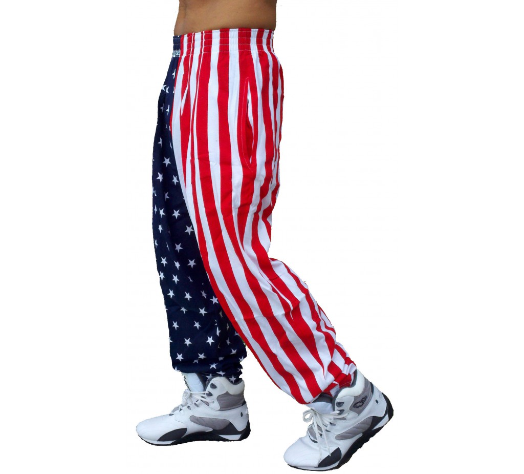F500 de la bandera americana Pantalones