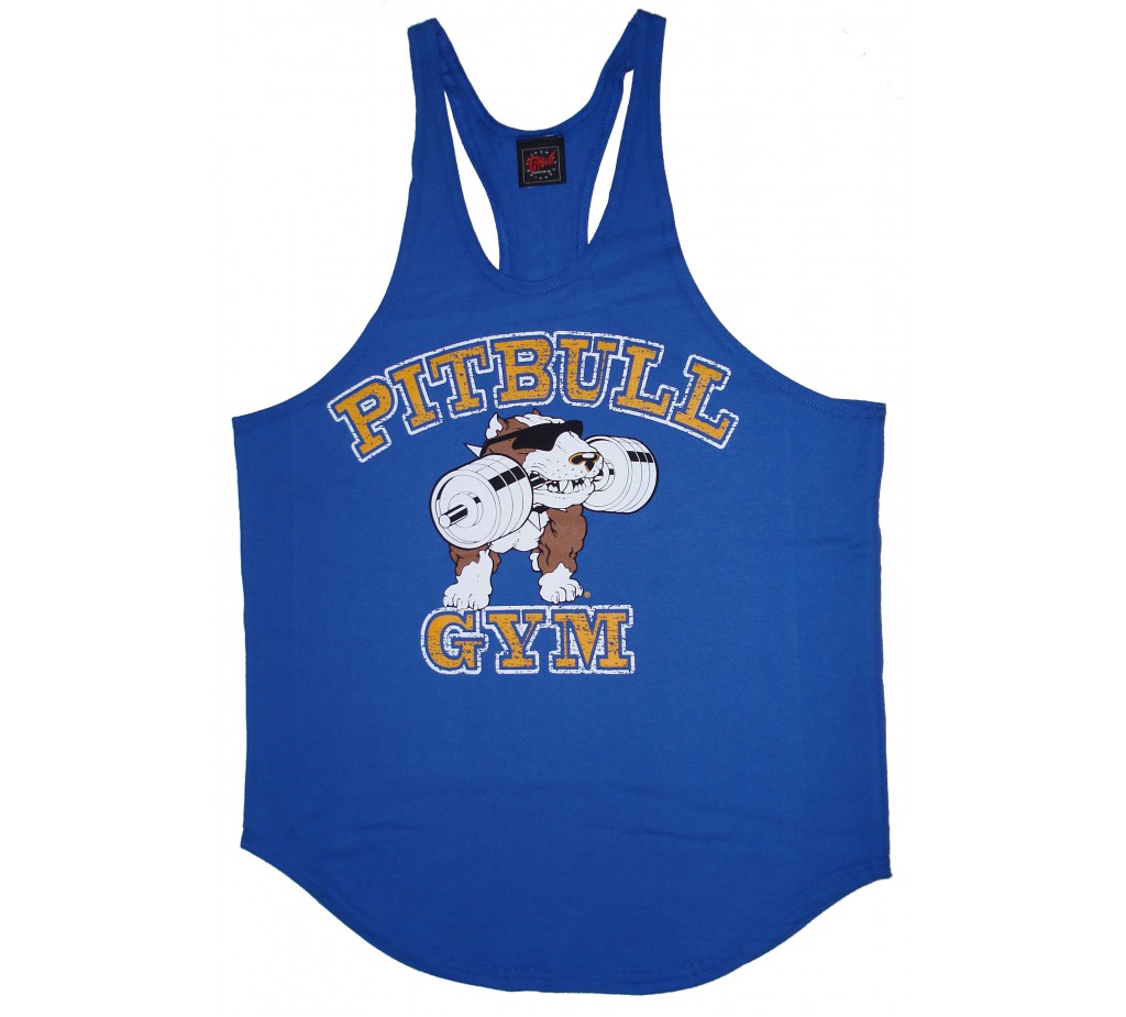 P312 Pitbull Gym String Tank Top Stein-Logo
