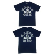 World Gym Retro Gorilla Logo Double Sided Shirt