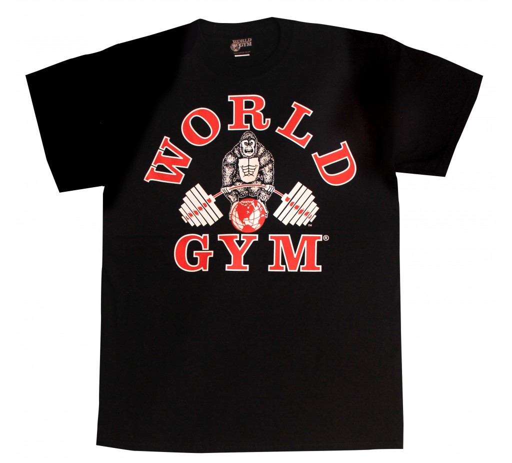 W101J World Gym kulturistika košile jumbo