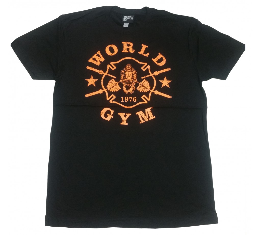 World Gym workout shirt World Gym Shield