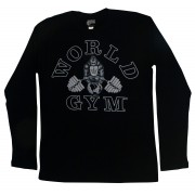 W171 World Gym Muskelshirt Langarm Thermo