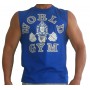 W190 World Gym sleeveless muscle shirt