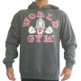W850 World Gym Hoodie Muscle Gorilla logo
