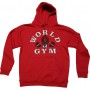 W850 Wereld sportschool hoodie spier gorilla logo