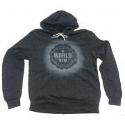 W850 Mundial logo gorila muscular hoodie gimnasio