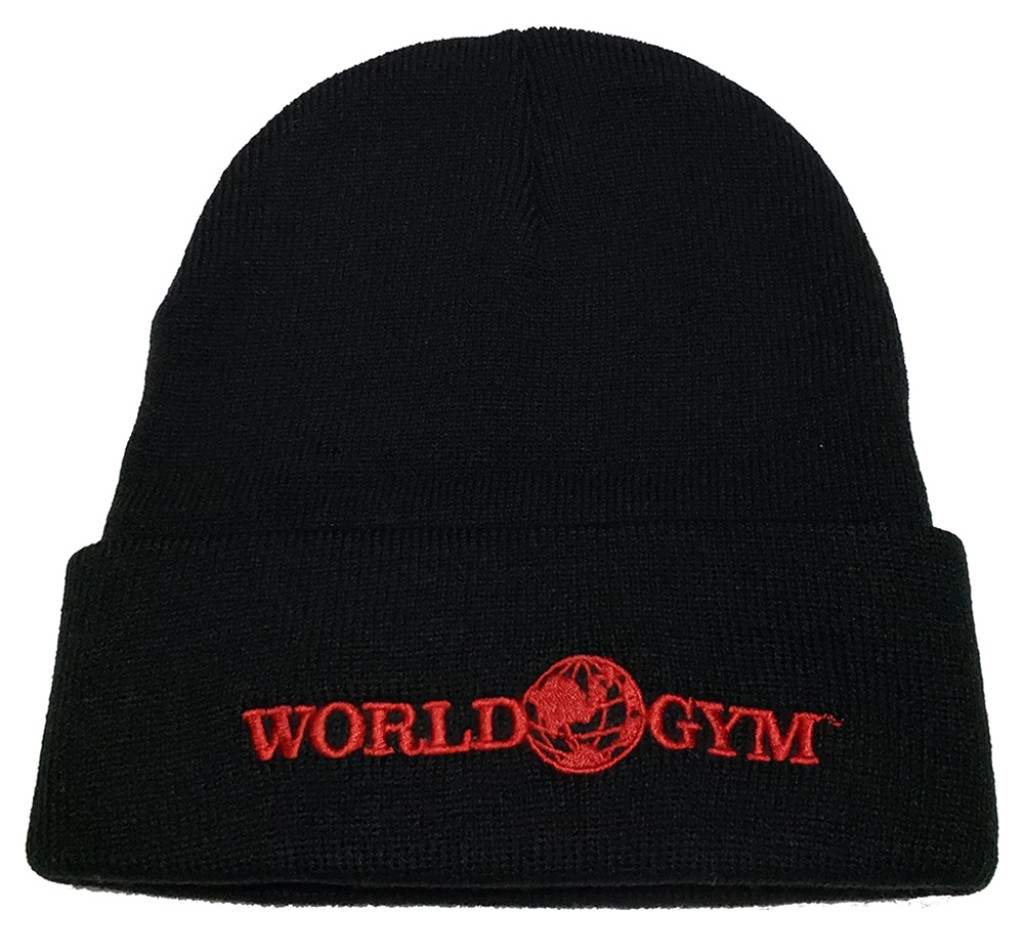 World Gym Gorilla Logo Beanie skull cap